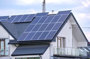 metal roofing with solar panels